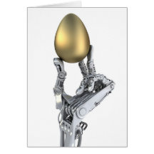 Hi-tech Easter Greeting Card