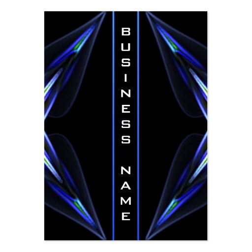 Hi Tech Futuristic Business Card Template (front side)