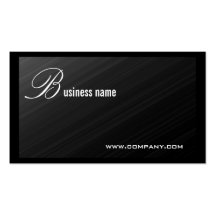 Hi-tech Monogram Business Card