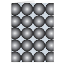 Hi-Tech Silver and Gray Balls Card
