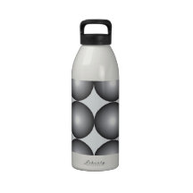 Hi-Tech Silver and Gray Balls Drinking Bottle