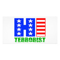 Hi Terrorist Photo Greeting Card