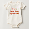Hi there! Please change my diaper !!!!- Customized t-shirts