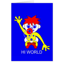 HI WORLD cards