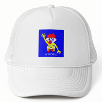 HI WORLD hats