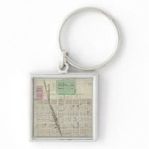 Hiawatha, Everest, Morrill, and Baker, Kansas Keychain
