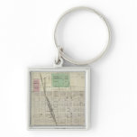 Hiawatha, Everest, Morrill, and Baker, Kansas Keychain