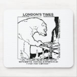 Hibernating Bear Phone Calls Funny Gifts & Tees mousepads