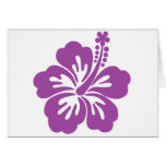 hibiscus aloha flower cards