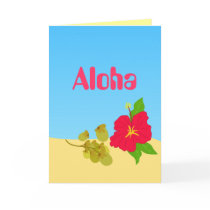 Hibiscus and Sun cards