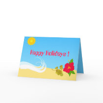 Hibiscus and Sun cards