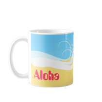 Hibiscus and Sun mugs