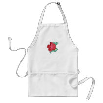 Hibiscus Apron by ginyhogan Hibiscus Apron