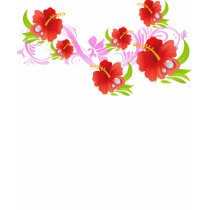 hibiscus breeze tank top t-shirts