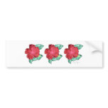 Hibiscus Bumper Sticker