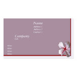 Hibiscus business cards