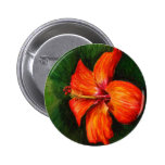 "Hibiscus" Button