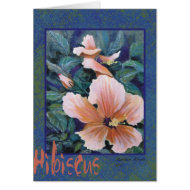 hibiscus Card card