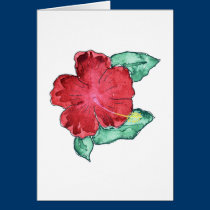 Hibiscus Cards cards
