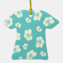 Hibiscus Christmas Ornament