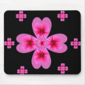 Hibiscus Clover mousepads