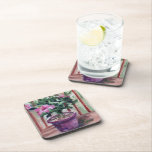 Hibiscus Coasters cork coasters