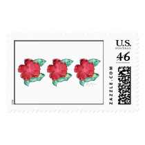 Hibiscus Custom Postage postage