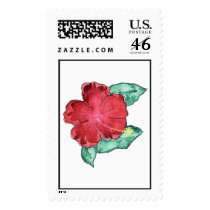 Hibiscus Custom Postage postage