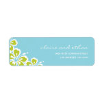 Hibiscus Delight Address Label labels