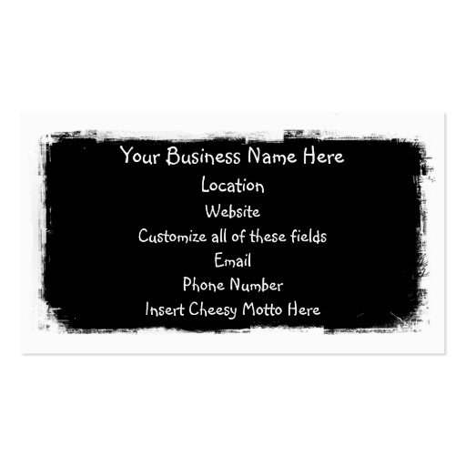 Hibiscus Detail Business Card Template (back side)