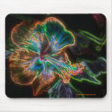 Hibiscus Digital Art Flower Photo Mousepad mousepad