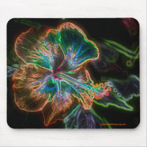 Hibiscus Digital Art Flower Photo Mousepad by SmilinEyesTreasures Hibiscus Digital Art Flower Photo Mousepad