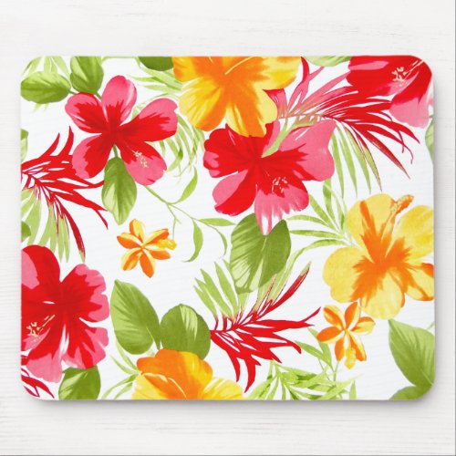 Hibiscus Fiesta mousepad mousepad