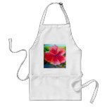 Hibiscus Flower Art aprons