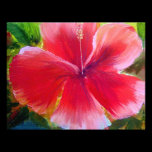Hibiscus Flower Art invitations