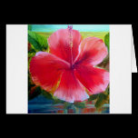 Hibiscus Flower Art cards