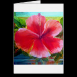 Hibiscus Flower Art cards