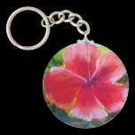 Hibiscus Flower Art keychains
