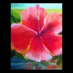 Hibiscus Flower Art letterhead
