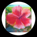 Hibiscus Flower Art stickers