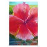 Hibiscus Flower Art Personalized Stationery