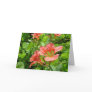 Hibiscus Flower Blank Note Card