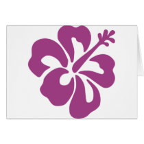 Hibiscus Flower Cards