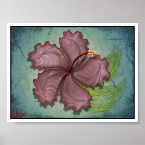 Hibiscus Flower print