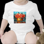 Hibiscus Flower Pot Art t-shirts