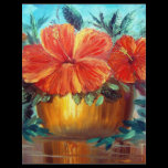 Hibiscus Flower Pot Art flyers