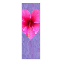 Hibiscus Heart, Bookmark business cards