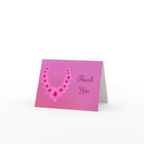 Hibiscus Heart, Thank You cards by SeaAngel Hibiscus Heart, Thank You cards