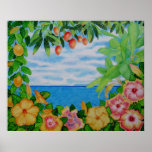 Hibiscus Island Print
