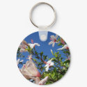 Hibiscus Keychain keychain